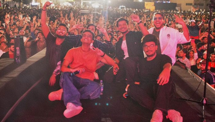 627643_8577957_updates Pakistani rock band Khudgharz pays a heartfelt tribute to late Indian singer Zubeen Garg. — reporter