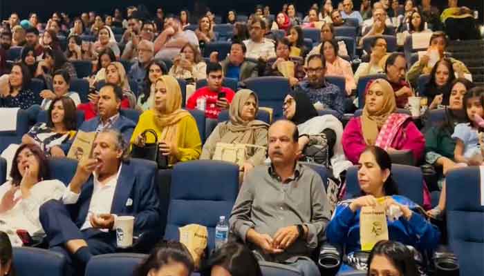 Geo Films’ Deemak red carpet premiere took place at the renowned Angelika Film Centre in Dallas. — Reporter