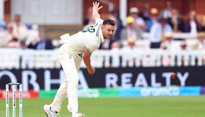 1358166_2554986_hazelwood_updates Australias Josh Hazlewood in action against South Africa during ICC World Test Championship Final 2025 at Lords Cricket Ground, London, Britain, June 12, 2025. — Reuters