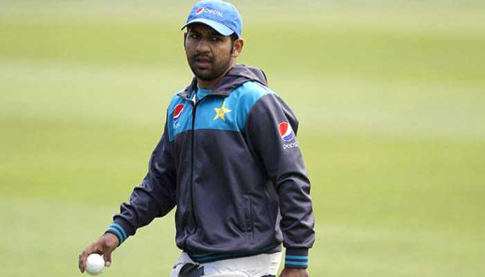 1358247_8536221_untitled-13_updates Pakistans former skipper Sarfaraz Ahmed picture during a practice session. — Reuters/File