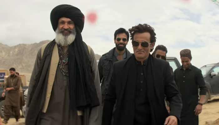 639239_7963972_updates Lyari Gang war leader Rehman Dakait (Askshay Khanna) receives a warm welcome from companions in clip of an Indian movie, Dhurandhar, released on December 5, 2025. — Instagram/@Ranveersingh