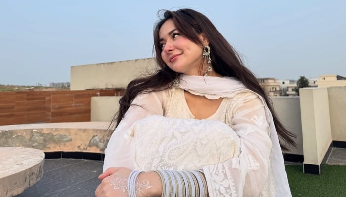 Actor Hania Aamir can be seen in this image. — @Instagram/@haniaheheofficial